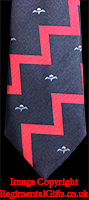 Para Gunner Royal Artillery (RA/RHA) Motif Tie