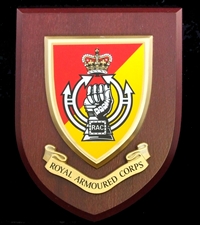 Royal Armoured Corps (RAC) Wall Shield Plaque