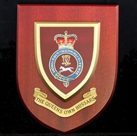 The Queens Own Hussars Wall Shield Plaque