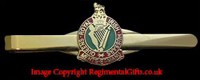 The Queen's Royal Irish Hussars Tie Bar