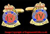 4th Queens Own Hussars Cufflinks