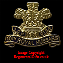 10th Hussars  Lapel Pin 