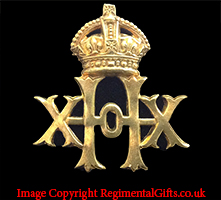 20th Hussars (20th) Cap Badge