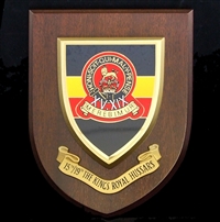 15th/19th The King's Royal Hussars (15/19) Wall Shield Plaque