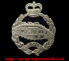 Royal Tank Regiment (RTR) (QC) Cap Badge
