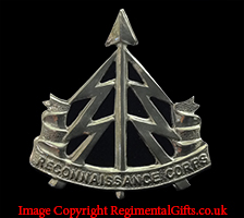 Recconiassance Corps Cap Badge