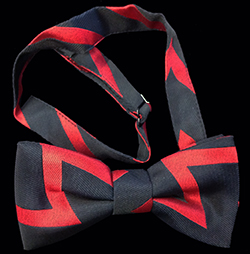 Royal Artillery (RA) Royal Regiment of Artillery) Motif (Zig Zag) Bow Tie