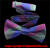 Royal Regiment of Scotland Striped Bow Tie