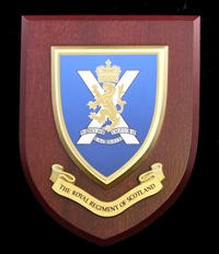 Royal Regiment of Scotland Wall Shield Plaque