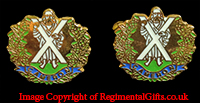 The Queens Own  Cameron Highlanders Cufflinks