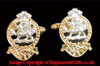 The Queens Regiment Cufflinks