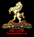 The Queens Own Royal West Kent Regiment Lapel Pin 