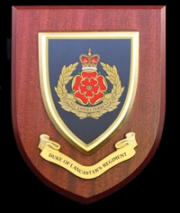 Duke of Lancasters Regiment Wall Shield Plaque