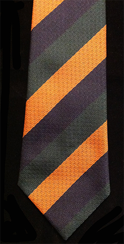 The Kings Own Royal Border Regiment (KORBR) Striped Tie