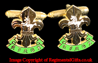 The King's Regiment Cufflinks