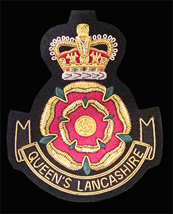 The Queens Lancashire Regiment (QLR) Blazer Badge