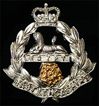 The East Lancashire Regiment (East Lancs) (QC) Cap Badge