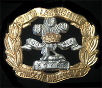 The South Lancashire Regiment (South Lancs)  Cap Badge