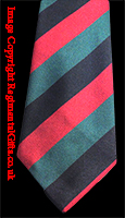 The Yorkshire Regiment Striped Tie