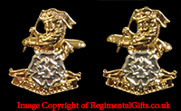 The Yorkshire Regiment (Gold finish) Cufflinks