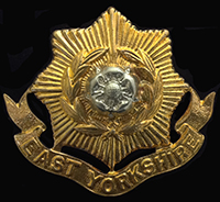 The East Yorkshire Regiment (East Yorks) Cap Badge