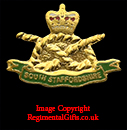 The South Staffordshire Regiment Lapel Pin 