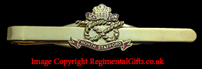 The North Staffordshire Regiment Tie Bar