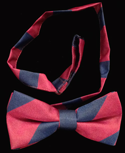 The Royal Welch Fusiliers Striped Bow Tie