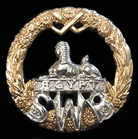 The South Wales Borderers Regimental Cap Badge