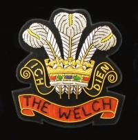 The Welch Regiment Blazer Badge