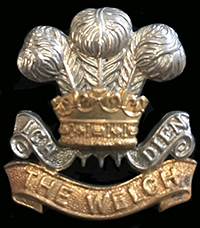 The Welch Regiment Cap Badge 