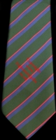 The Royal Irish Regiment (RIR) Striped Tie