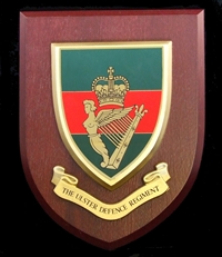 The Ulster Defence Regiment (UDR) Wall Shield Plaque