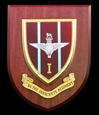 1st Battalion The Parachute Regiment Wall Shield Plaque