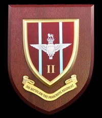 2nd Battalion The Parachute Regiment Wall Shield Plaque