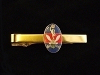 Queens Gurkha Signals Tie Bar