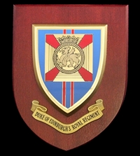 Duke Of Edinburgh's Royal Regiment (DERR) Wall Shield Plaque