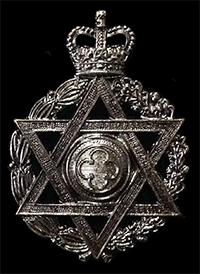 Royal Army Chaplains Department (Jewish) Cap Badge