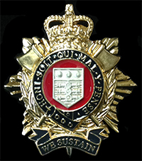 Royal Logistic Corps (RLC) Officers Cap Badge