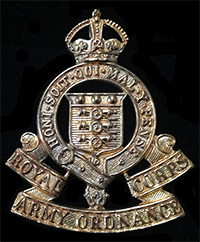 Royal Army Ordnance Corps (RAOC) (KC)  Cap Badge