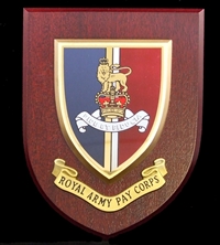 Royal Army Pay Corps (RAPC) Wall Shield Plaque