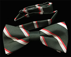 Intelligence Corps (Int Corps) Striped Bow Tie