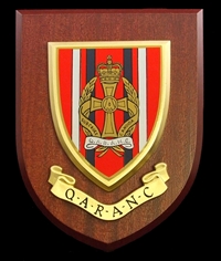 Queen Alexandra's Royal Army Nursing Corps (QARANC) Wall Shield Plaque