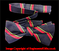 Royal Marines (RM) Striped Bow Tie