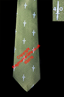 40 Commando Royal Marines (RM) Motif Tie