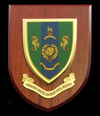 Commando Logistic Regiment Royal Marines (RM) Wall Shield Plaque