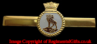 Royal Navy HMS NEWFOUNDLAND Tie Bar