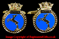 Royal Navy HMS ACTIVE Cufflinks