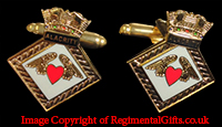 Royal Navy HMS ALACTRITY Cufflinks