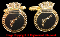 Royal Navy HMS ABUSCADE Cufflinks